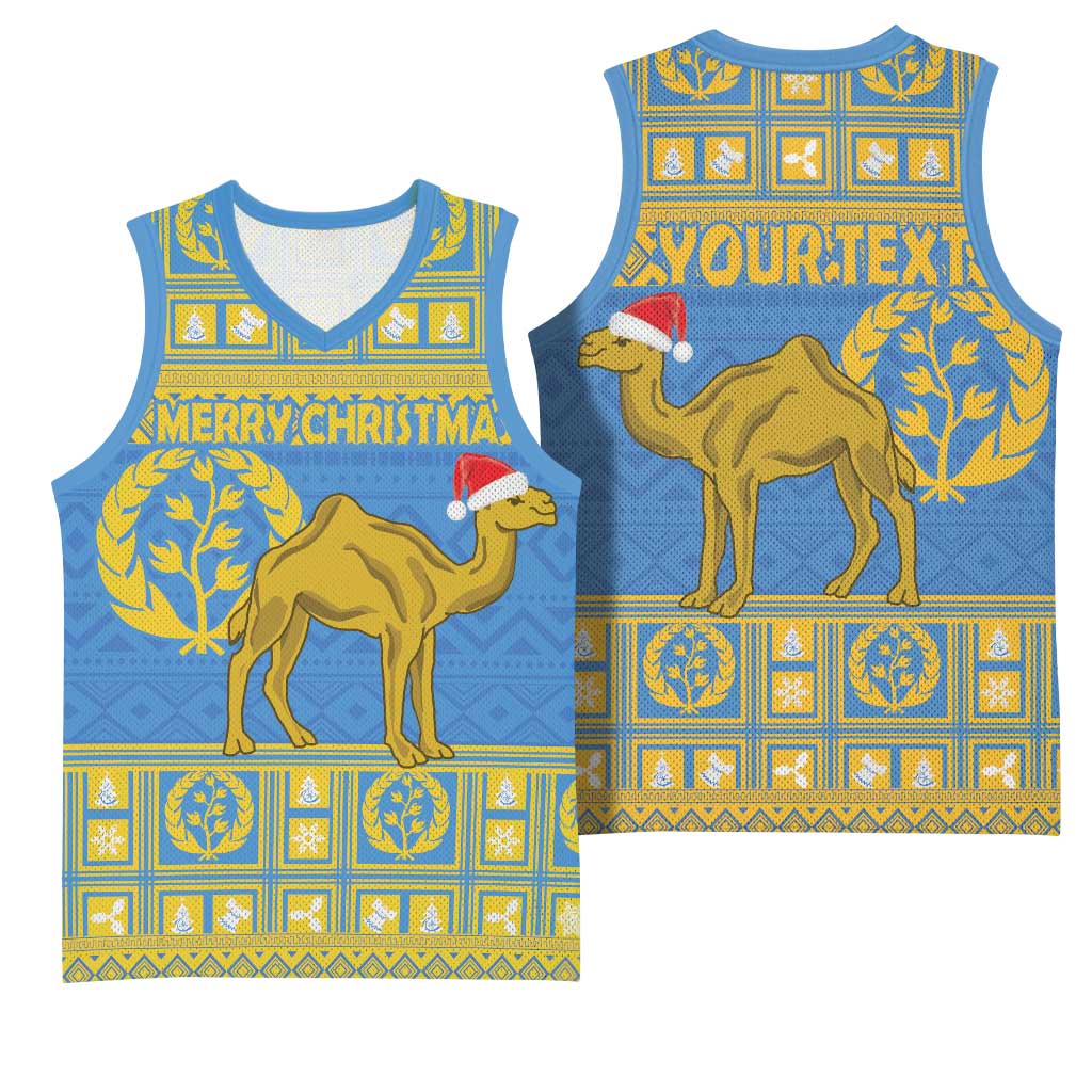 Personalized Eritrea Emblem Basketball Jersey Ruhus Beal Lidet - Kente Pattern LT18