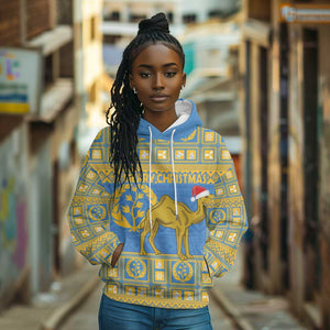 Personalized Eritrea Emblem Hoodie Ruhus Beal Lidet - Kente Pattern