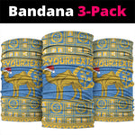 Personalized Eritrea Emblem Neck Gaiter Ruhus Beal Lidet - Kente Pattern LT18