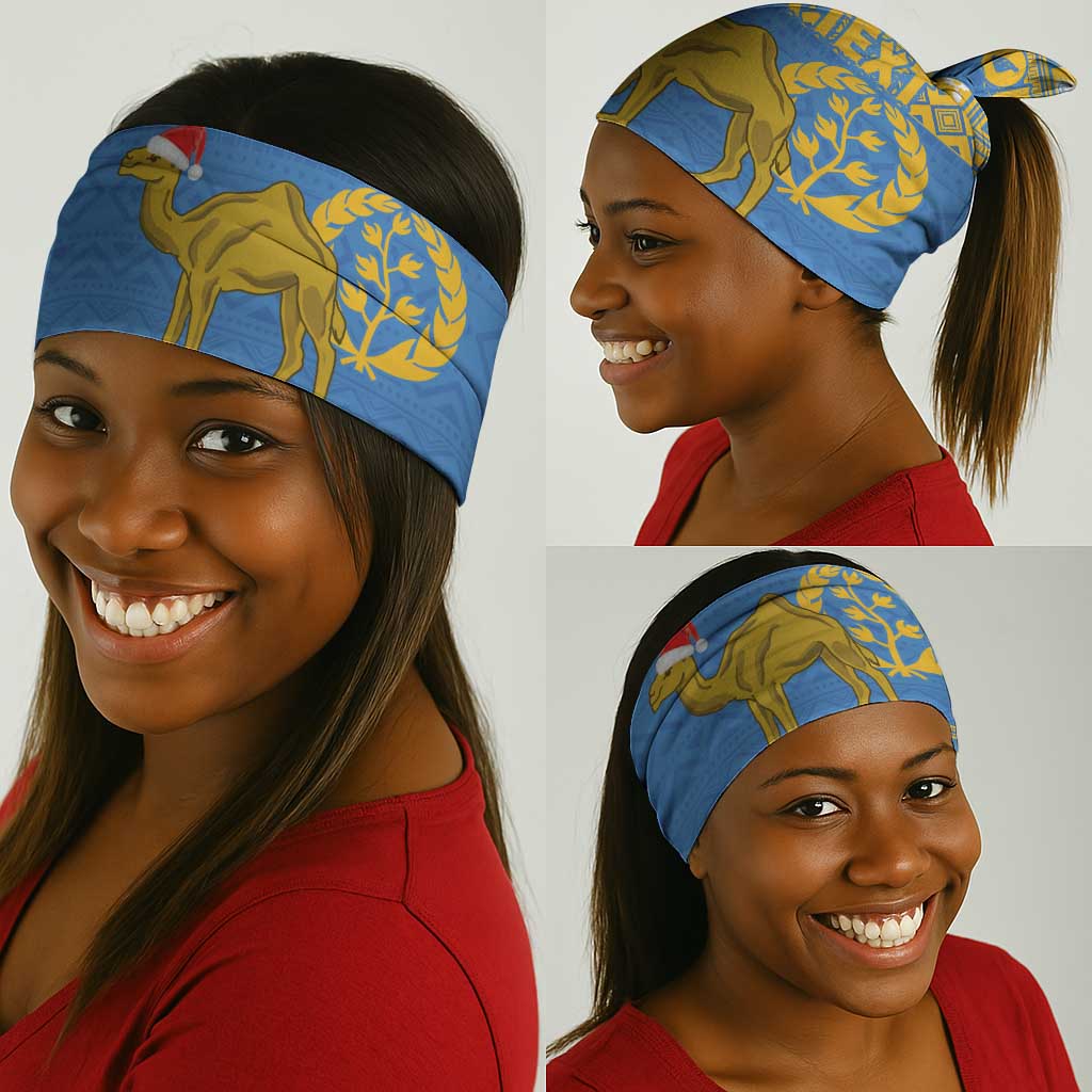 Personalized Eritrea Emblem Neck Gaiter Ruhus Beal Lidet - Kente Pattern LT18