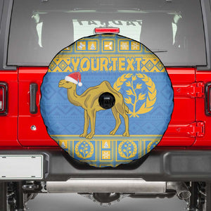 Personalized Eritrea Emblem Spare Tire Cover Ruhus Beal Lidet - Kente Pattern