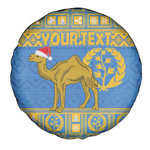 Personalized Eritrea Emblem Spare Tire Cover Ruhus Beal Lidet - Kente Pattern