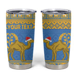 Personalized Eritrea Emblem Tumbler Cup Ruhus Beal Lidet - Kente Pattern