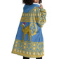 Personalized Eritrea Emblem Wearable Blanket Hoodie Ruhus Beal Lidet - Kente Pattern