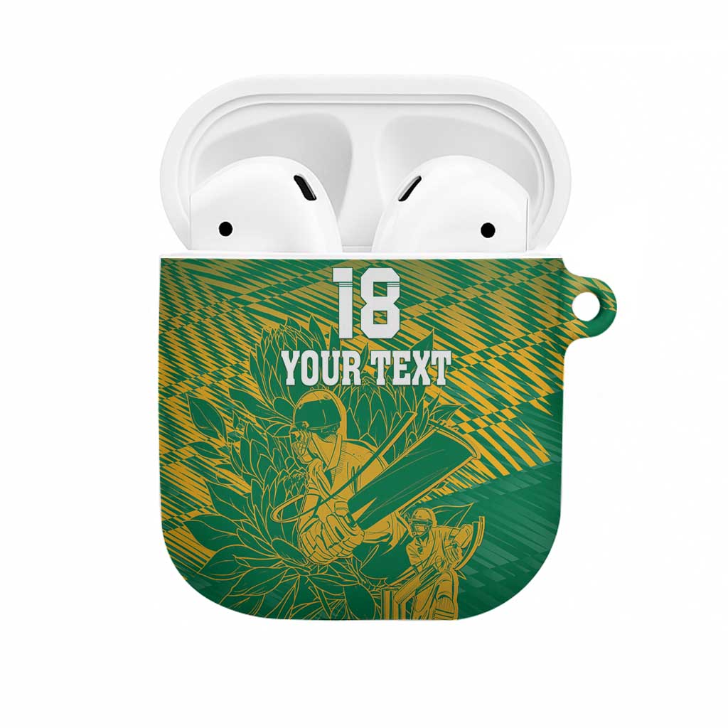 Cricket South Africa Custom AirPods Case Green Version Proteas
