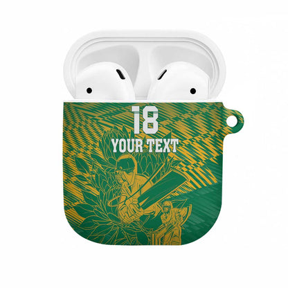 Cricket South Africa Custom AirPods Case Green Version Proteas