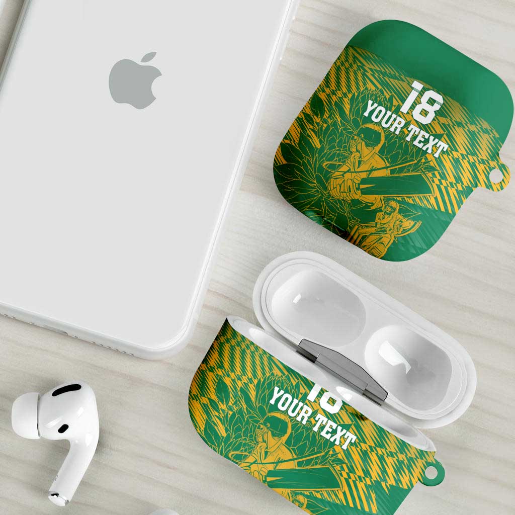 Cricket South Africa Custom AirPods Case Green Version Proteas
