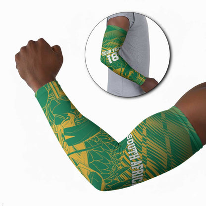 Cricket South Africa Custom Arm Sleeves Green Version Proteas