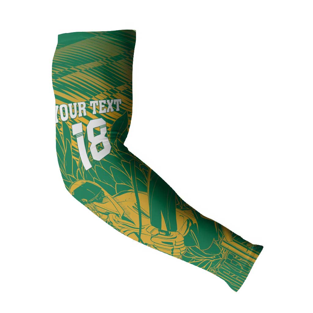Cricket South Africa Custom Arm Sleeves Green Version Proteas