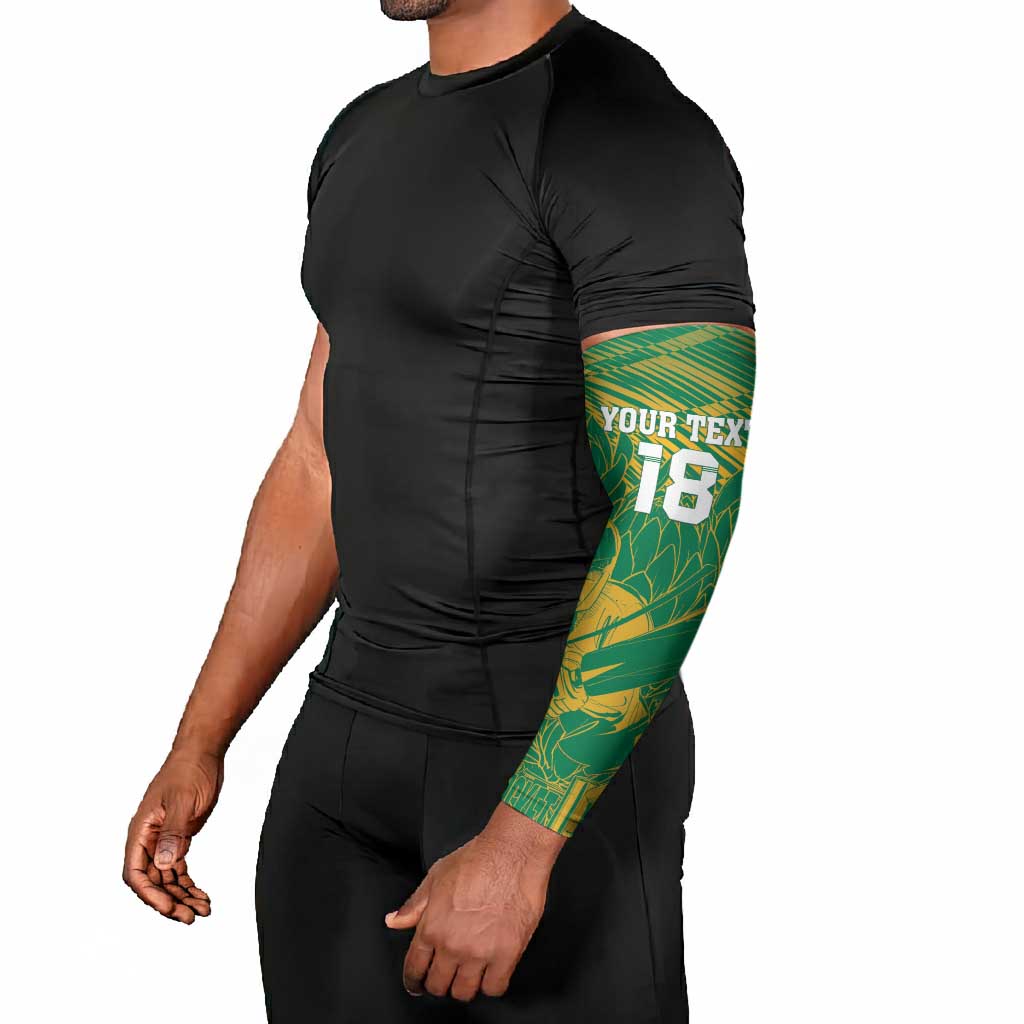 Cricket South Africa Custom Arm Sleeves Green Version Proteas