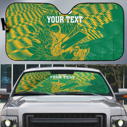 Cricket South Africa Custom Auto Sun Shade Green Version Proteas