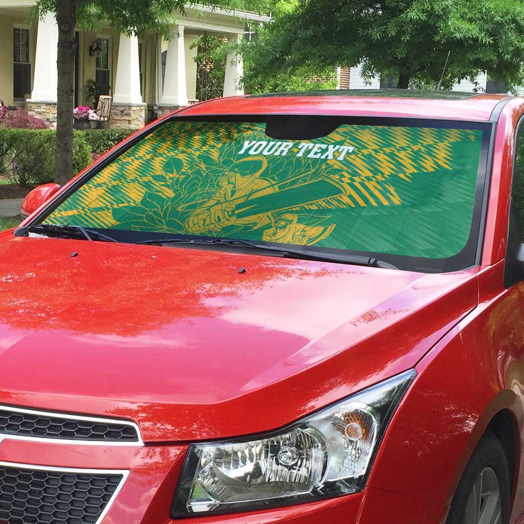 Cricket South Africa Custom Auto Sun Shade Green Version Proteas