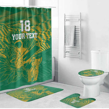 Cricket South Africa Custom Bathroom Set Green Version Proteas