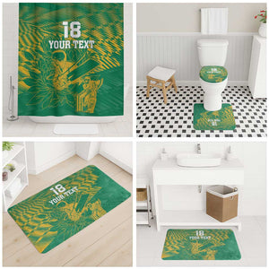 Cricket South Africa Custom Bathroom Set Green Version Proteas