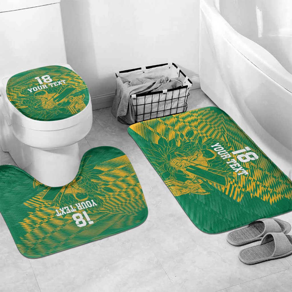 Cricket South Africa Custom Bathroom Set Green Version Proteas