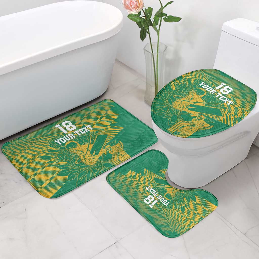 Cricket South Africa Custom Bathroom Set Green Version Proteas