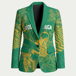 Cricket South Africa Custom Blazer Green Version Proteas