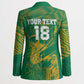 Cricket South Africa Custom Blazer Green Version Proteas
