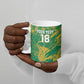 Cricket South Africa Custom Ceramic Mug Green Version Proteas