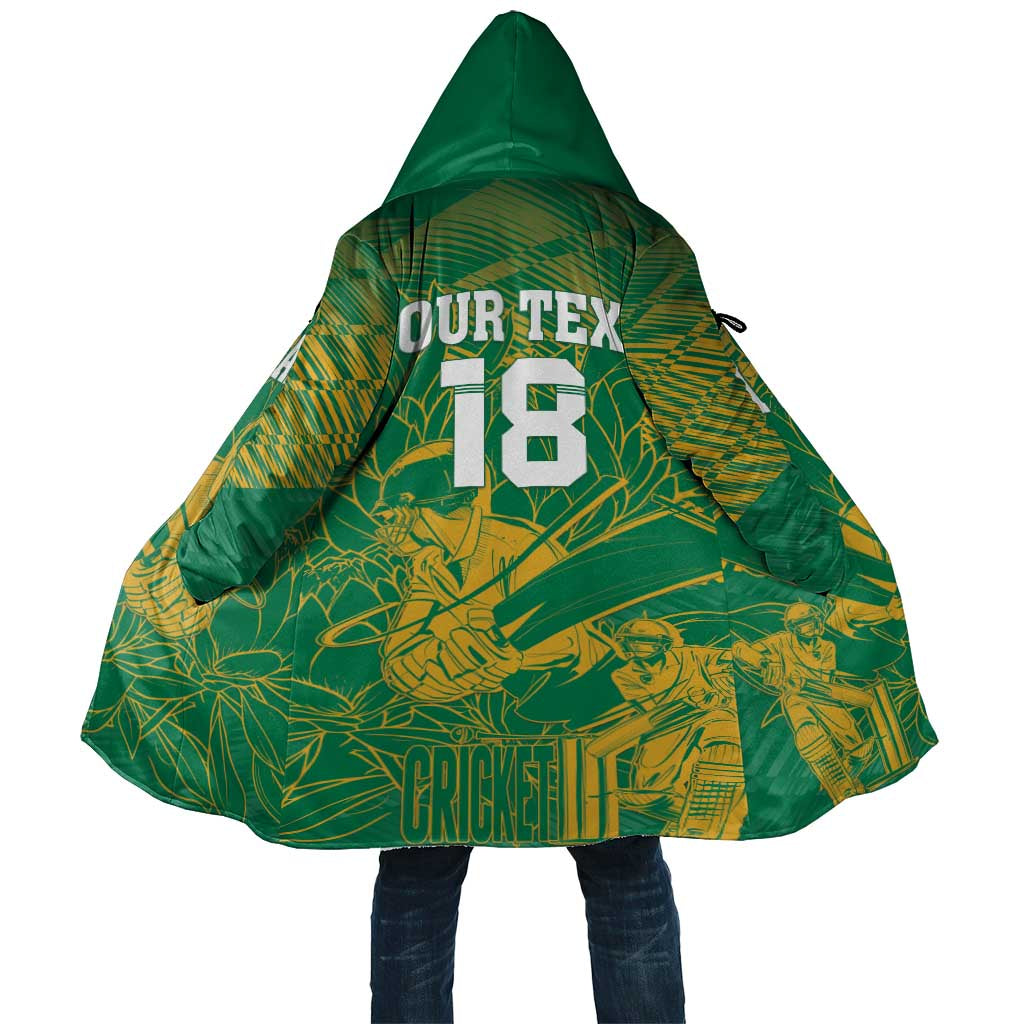 Cricket South Africa Custom Cloak Green Version Proteas