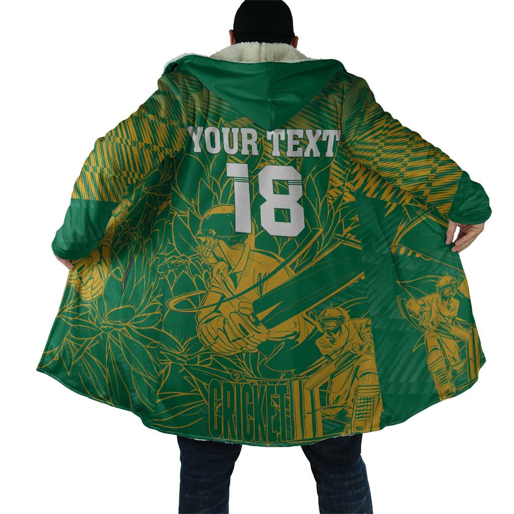 Cricket South Africa Custom Cloak Green Version Proteas