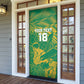 Cricket South Africa Custom Door Cover Green Version Proteas