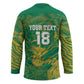 Cricket South Africa Custom Hockey Jersey Green Version Proteas