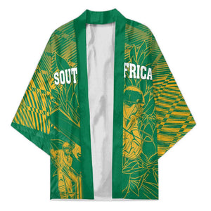 Cricket South Africa Custom Kimono Green Version Proteas