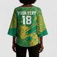 Cricket South Africa Custom Kimono Sleeve Blouse Green Version Proteas