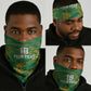 Cricket South Africa Custom Neck Gaiter Green Version Proteas LT18