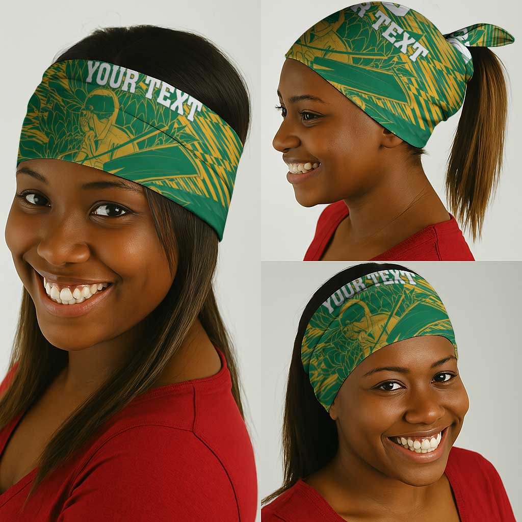 Cricket South Africa Custom Neck Gaiter Green Version Proteas LT18