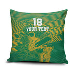 Cricket South Africa Custom Pillow Cover Green Version Proteas