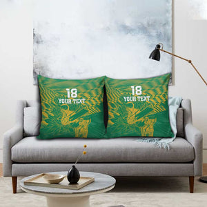 Cricket South Africa Custom Pillow Cover Green Version Proteas