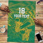 Cricket South Africa Custom Puzzle Green Version Proteas