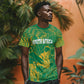 Cricket South Africa Custom T shirt Green Version Proteas - African Pride