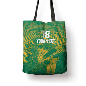 Cricket South Africa Custom Tote Bag Green Version Proteas