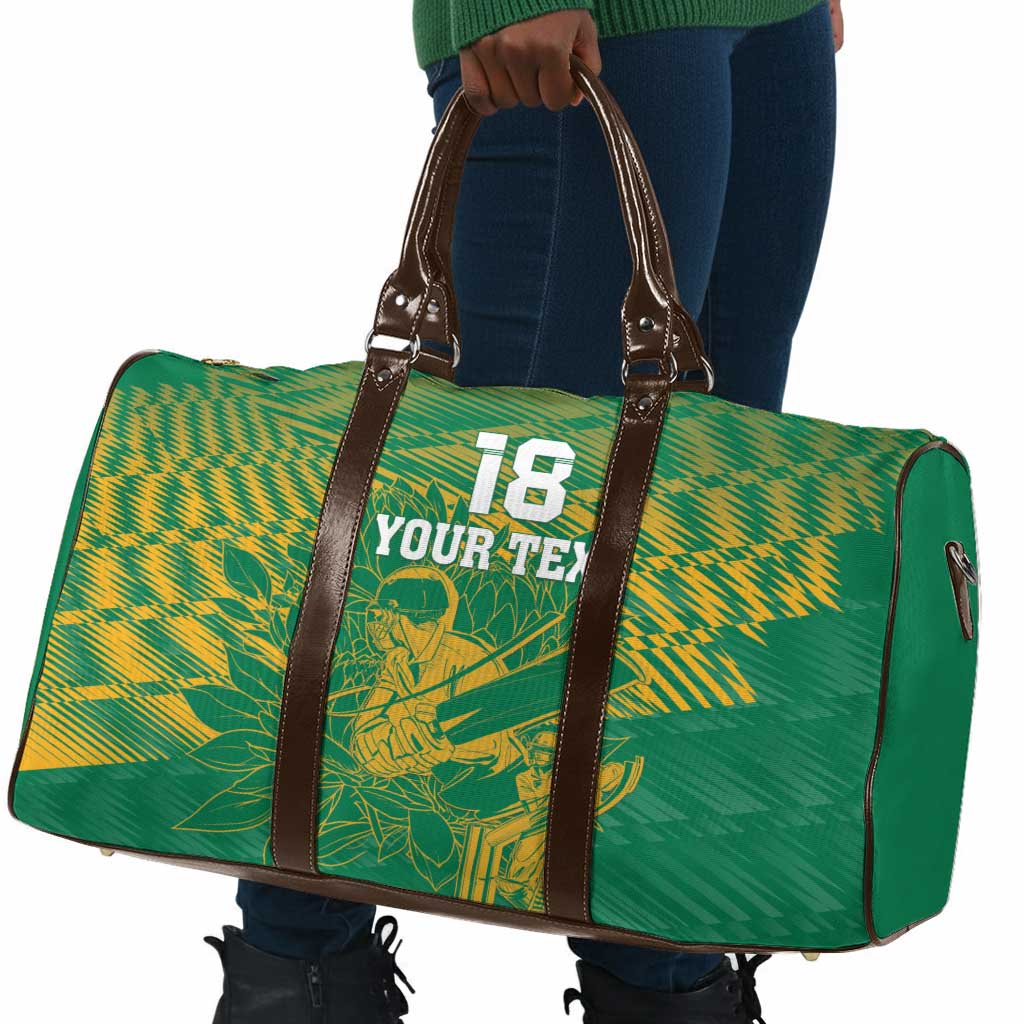 Cricket South Africa Custom Travel Bag Green Version Proteas