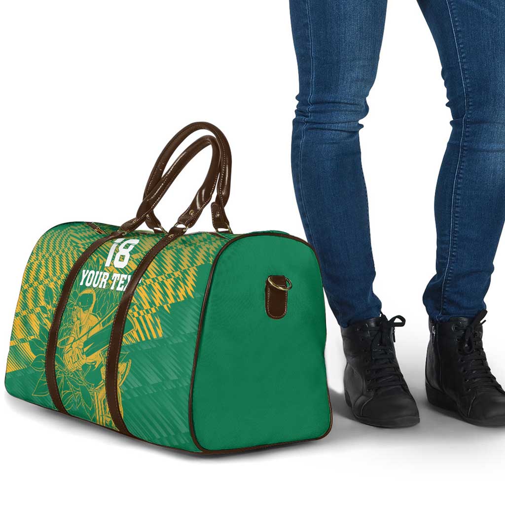 Cricket South Africa Custom Travel Bag Green Version Proteas