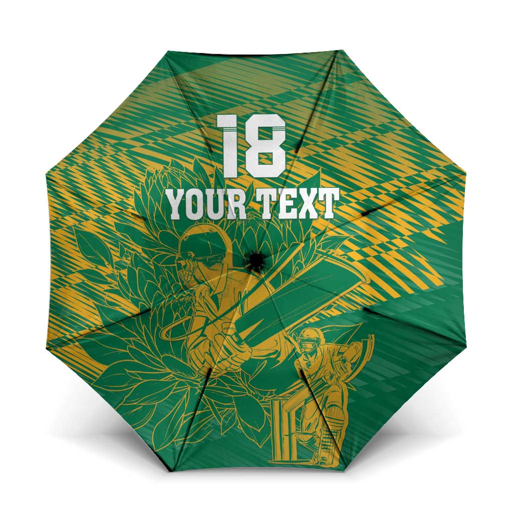 Cricket South Africa Custom Umbrella Green Version Proteas