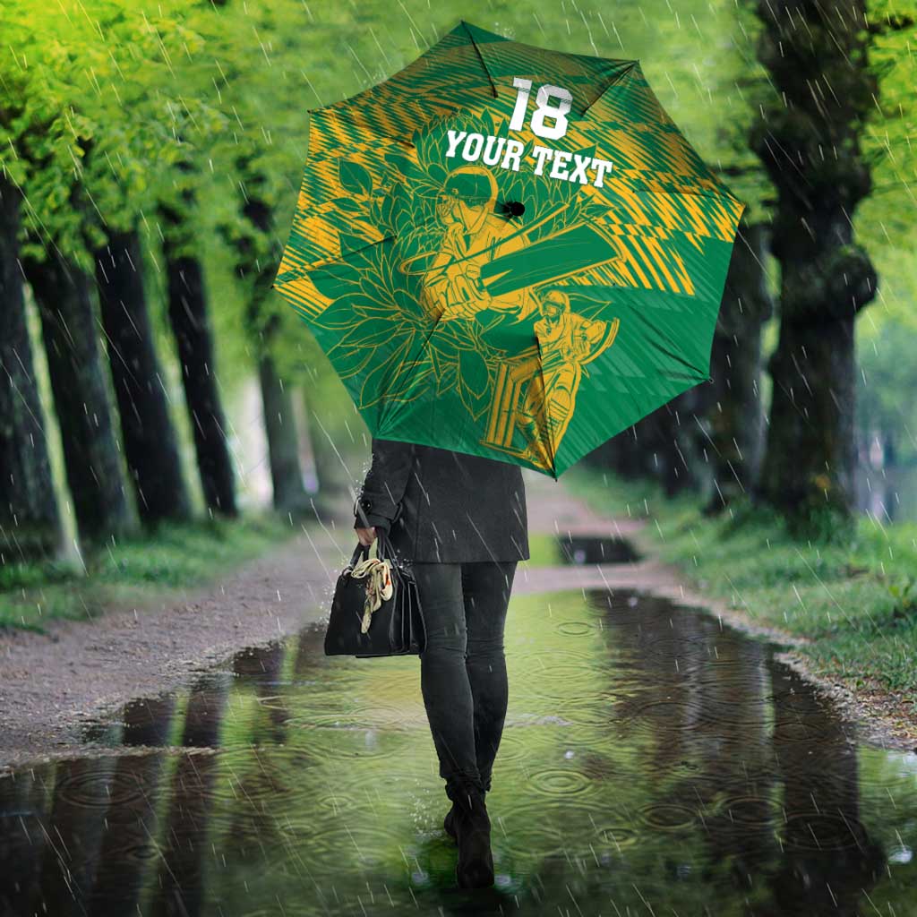 Cricket South Africa Custom Umbrella Green Version Proteas