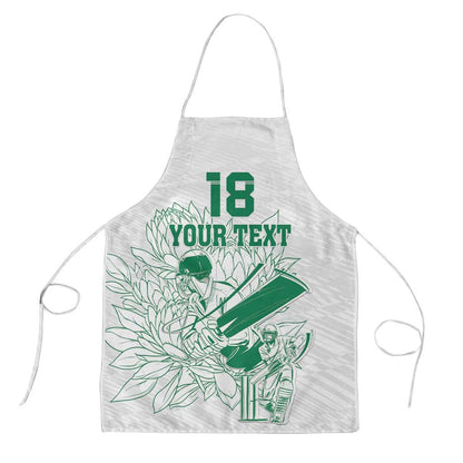 Cricket South Africa Custom Apron White Version Proteas
