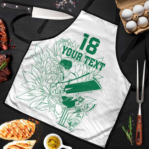 Cricket South Africa Custom Apron White Version Proteas