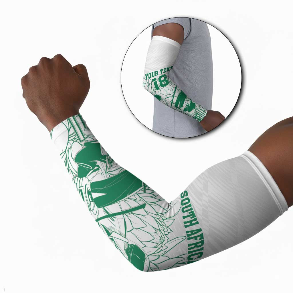 Cricket South Africa Custom Arm Sleeves White Version Proteas