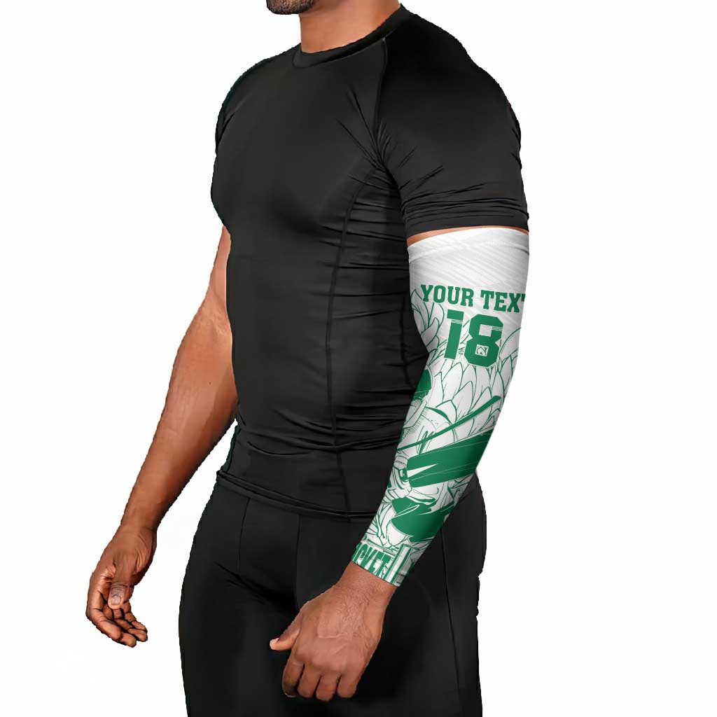 Cricket South Africa Custom Arm Sleeves White Version Proteas