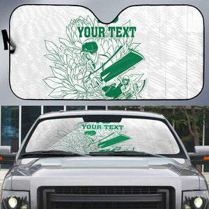 Cricket South Africa Custom Auto Sun Shade White Version Proteas