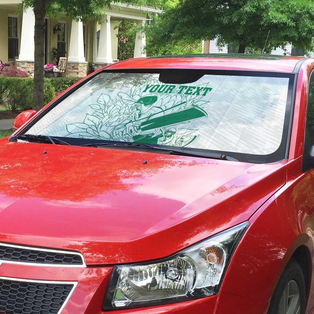 Cricket South Africa Custom Auto Sun Shade White Version Proteas