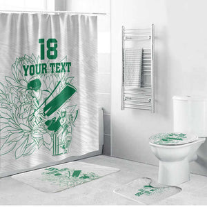 Cricket South Africa Custom Bathroom Set White Version Proteas