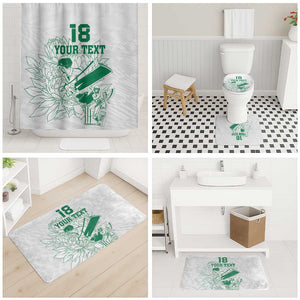 Cricket South Africa Custom Bathroom Set White Version Proteas