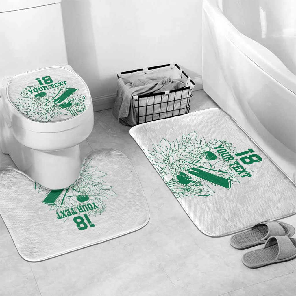 Cricket South Africa Custom Bathroom Set White Version Proteas