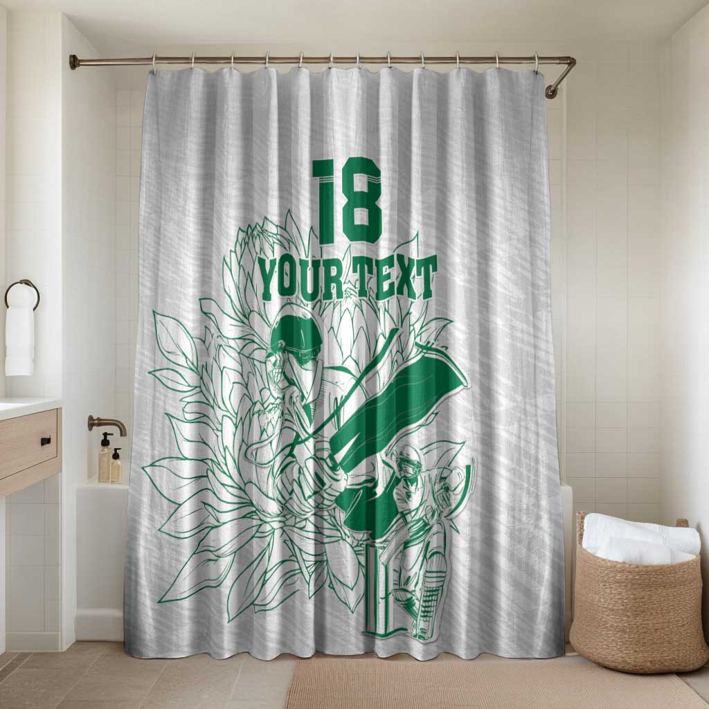 Cricket South Africa Custom Bathroom Set White Version Proteas